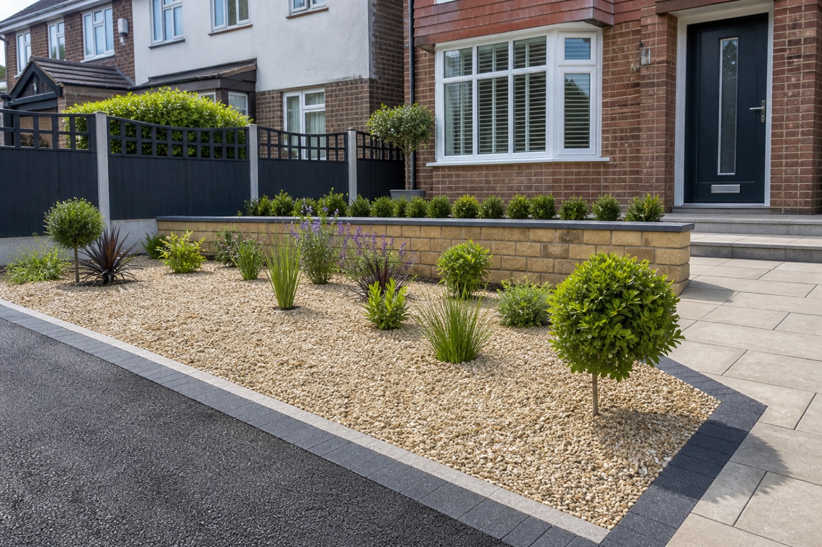 Front Garden Gravel Area