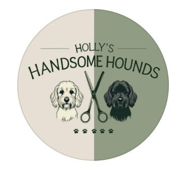 Holly’s Handsome Hounds Logo