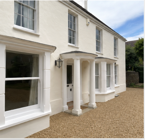 Exterior heritage property painting